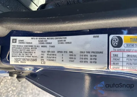 2009 Chevrolet Colorado from USA, damaged, VIN 1GCDT199798125849